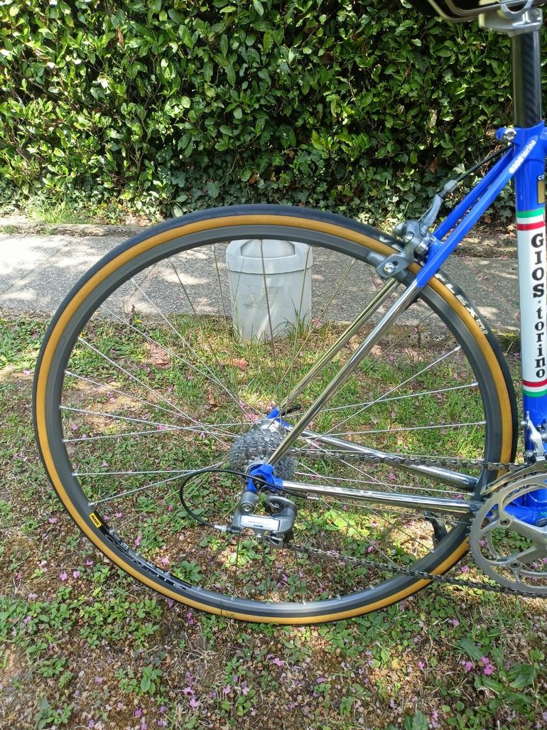 Gios Super Record 2017 Road & Gravel usato, Blu — immagine 3 di 14