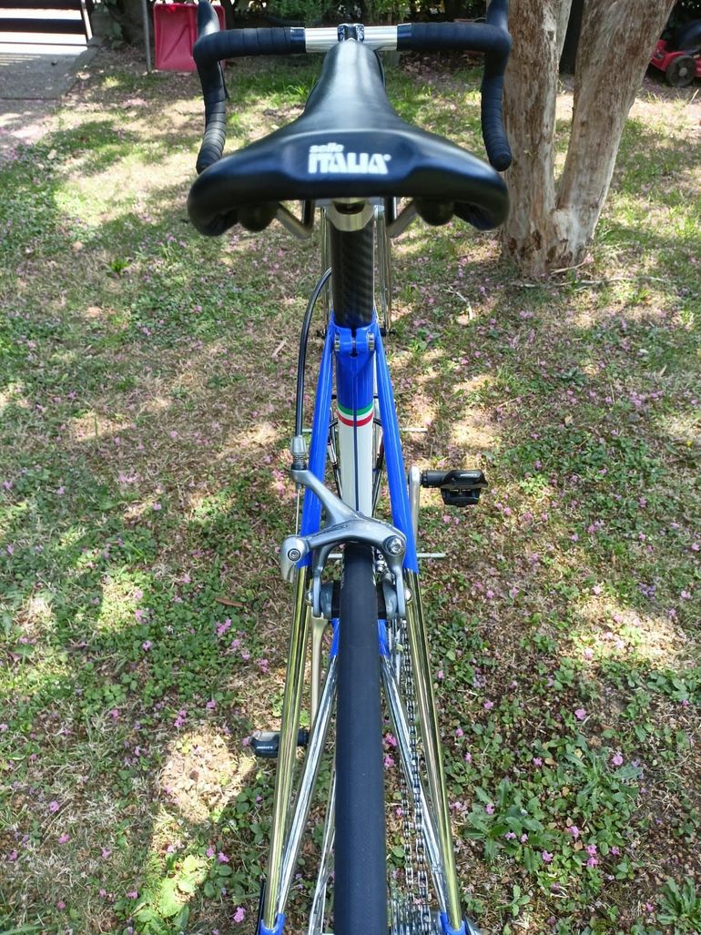 Gios Super Record 2017 Road & Gravel usato, Blu — immagine 9 di 14