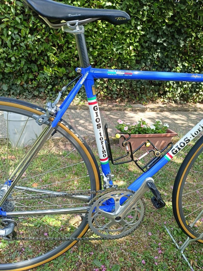 Gios Super Record 2017 Road & Gravel usato, Blu — immagine 5 di 14