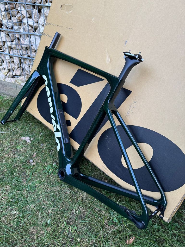 Cervélo Caledonia-5 Force AXS 2026 Frameset 2026 Road & Gravel usato, Verde — immagine 7 di 11