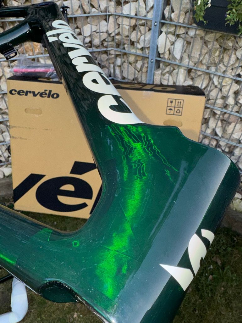 Cervélo Caledonia-5 Force AXS 2026 Frameset 2026 Road & Gravel usato, Verde — immagine 3 di 11