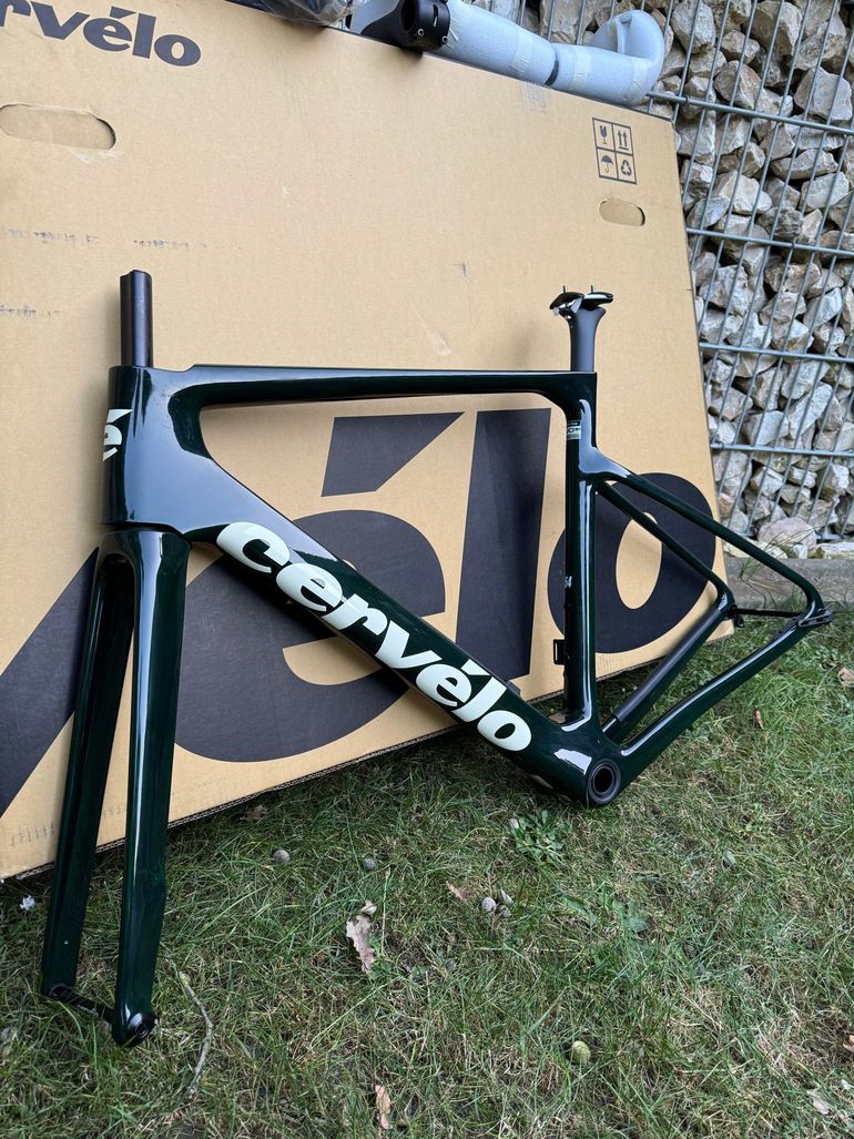 Cervélo Caledonia-5 Force AXS 2026 Frameset 2026 Road & Gravel usato, Verde — immagine 2 di 11