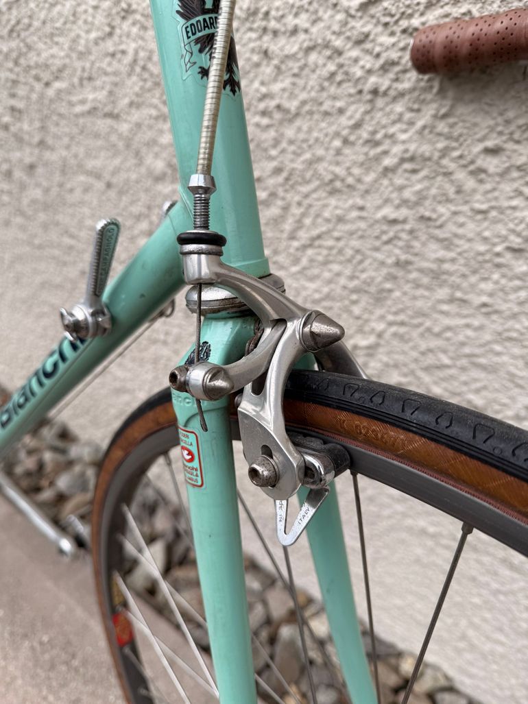 Used Bianchi Rekord Campagnolo Super Record 1980 Road & Gravel, Green — image 11 of 15