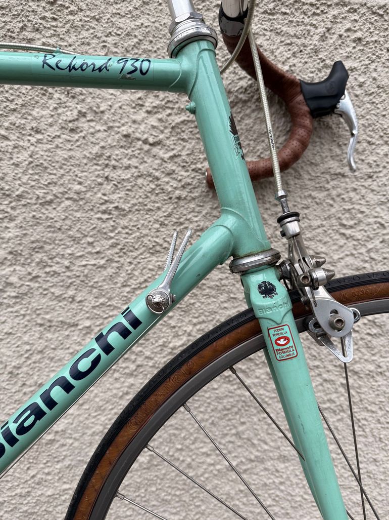 Used Bianchi Rekord Campagnolo Super Record 1980 Road & Gravel, Green — image 3 of 15