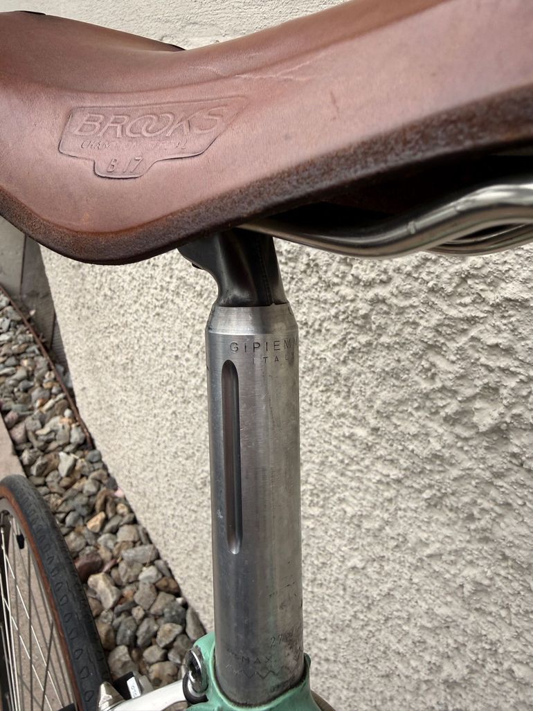 Used Bianchi Rekord Campagnolo Super Record 1980 Road & Gravel, Green — image 10 of 15