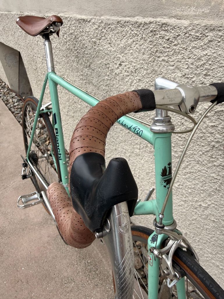 Used Bianchi Rekord Campagnolo Super Record 1980 Road & Gravel, Green — image 4 of 15