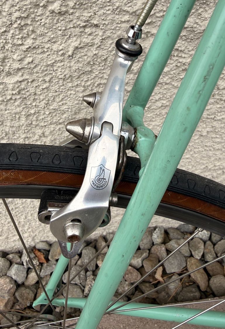 Used Bianchi Rekord Campagnolo Super Record 1980 Road & Gravel, Green — image 7 of 15
