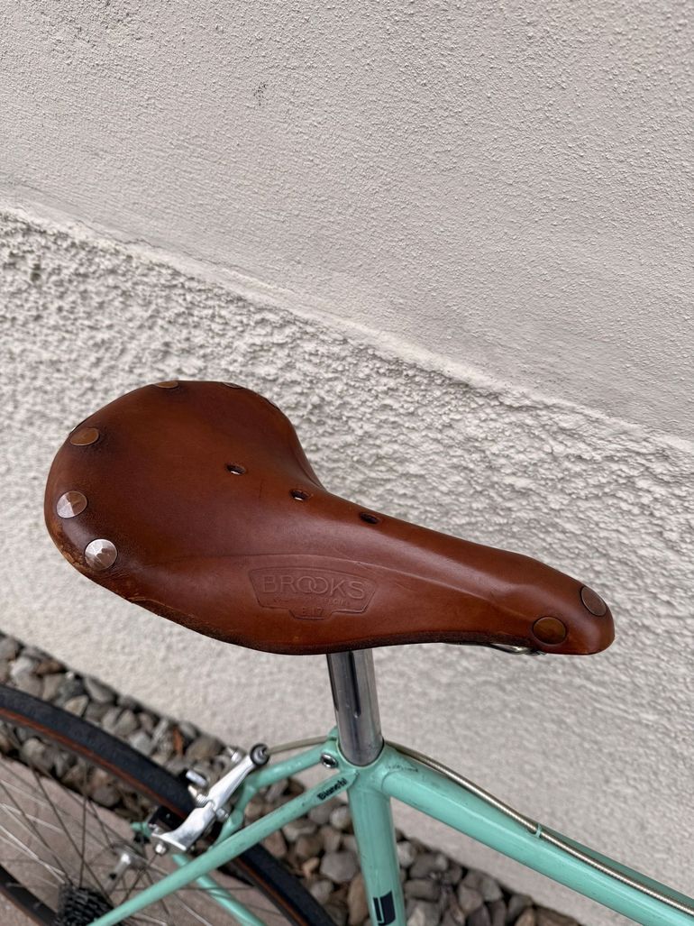 Used Bianchi Rekord Campagnolo Super Record 1980 Road & Gravel, Green — image 9 of 15