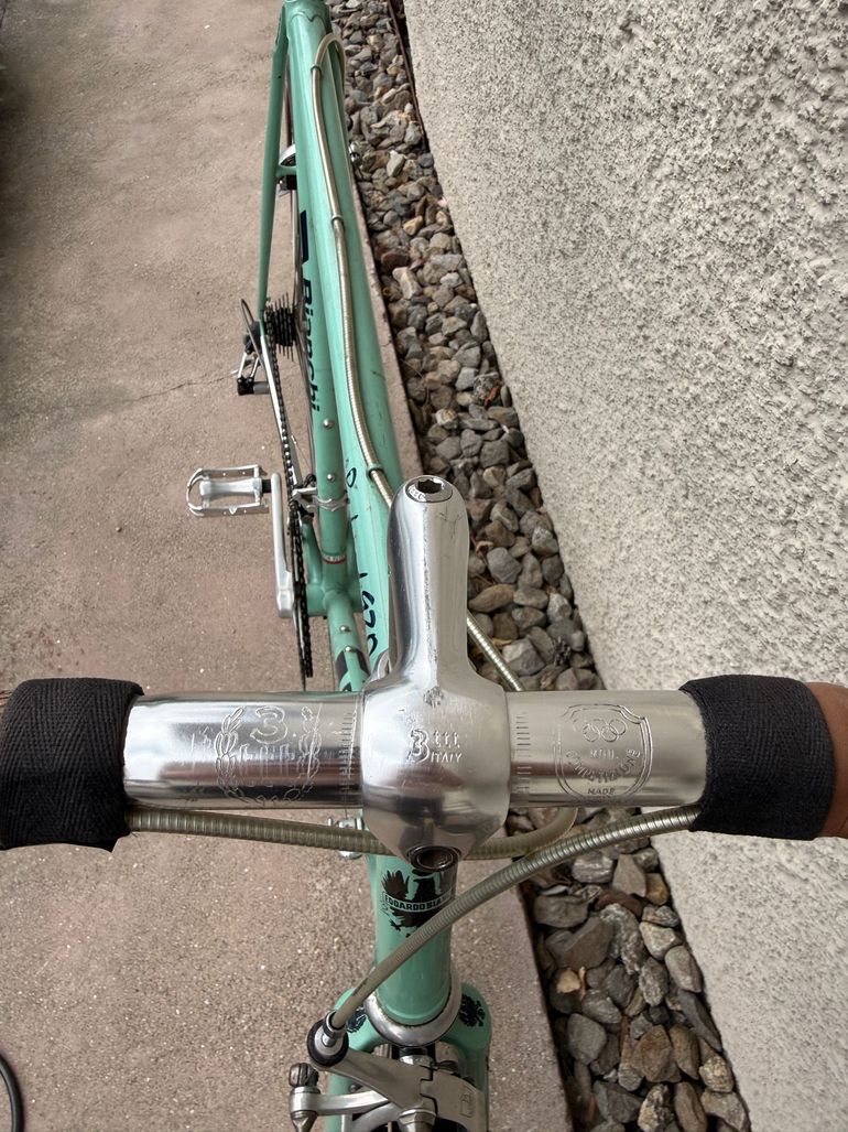 Used Bianchi Rekord Campagnolo Super Record 1980 Road & Gravel, Green — image 12 of 15