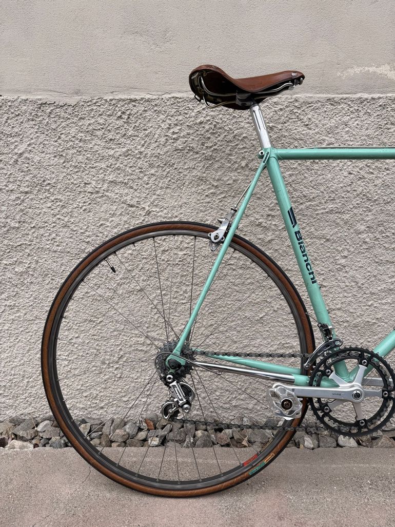 Used Bianchi Rekord Campagnolo Super Record 1980 Road & Gravel, Green — image 2 of 15