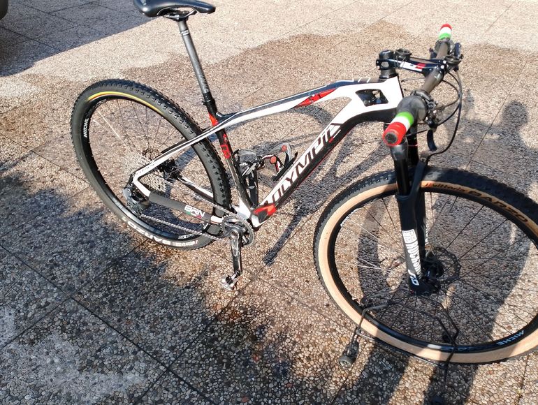 Gebrauchtes Olympia Custom SRAM GX 2017 Mountainbike, Weiß — Bild 2 von 7