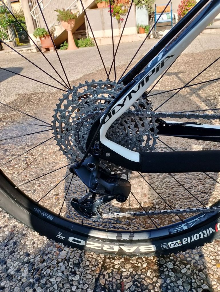 Gebrauchtes Olympia Custom SRAM GX 2017 Mountainbike, Weiß — Bild 3 von 7