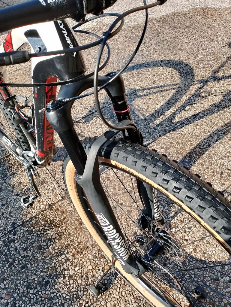 Gebrauchtes Olympia Custom SRAM GX 2017 Mountainbike, Weiß — Bild 5 von 7