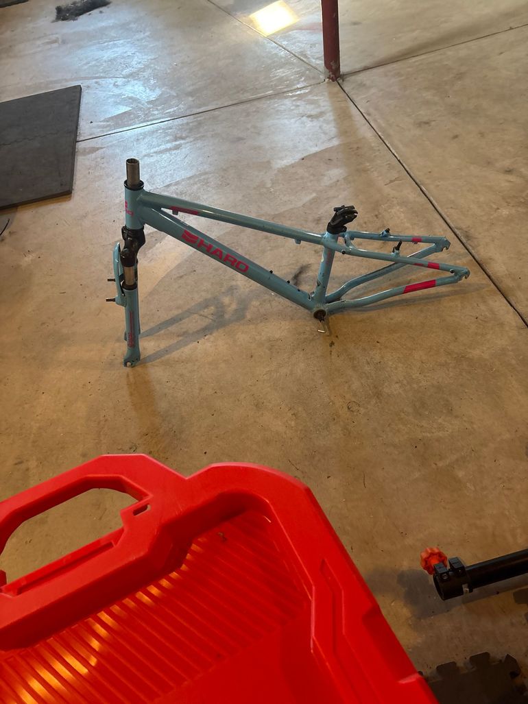 Used Haro Flightline Frameset 2018 2018 Youth, Blue — image 2 of 3