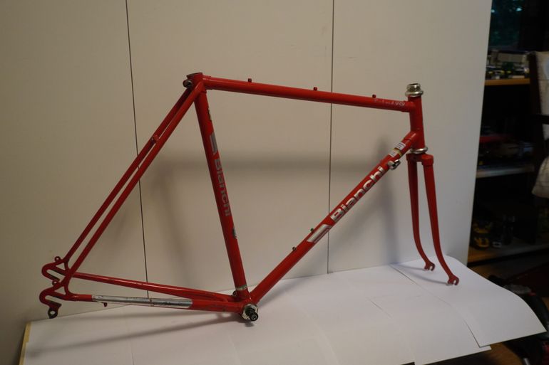 Brugt Bianchi Rekord 838 Frameset 1987 Road & Gravel — billede 4 af 16