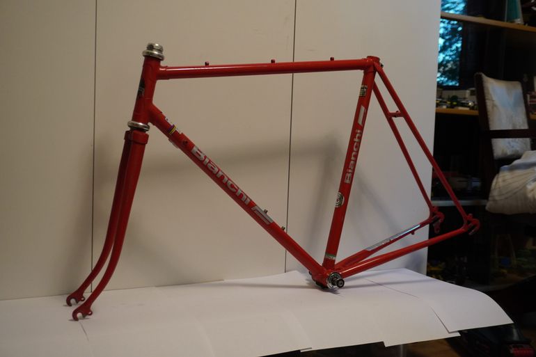 Brugt Bianchi Rekord 838 Frameset 1987 Road & Gravel — billede 2 af 16