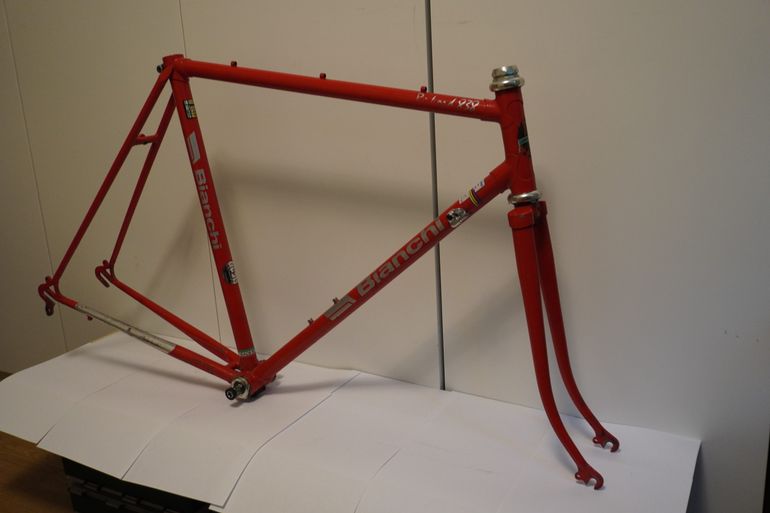 Brugt Bianchi Rekord 838 Frameset 1987 Road & Gravel — billede 6 af 16
