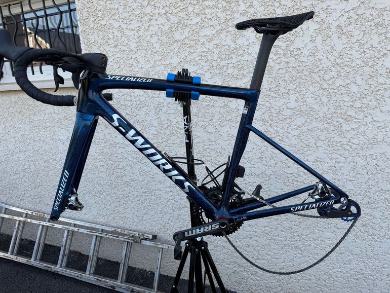 Used Specialized Tarmac Frameset 2023 Road & Gravel, Blue — image 2 of 5