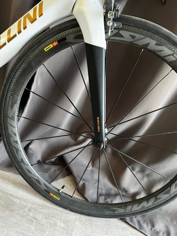 Used Cipollini Nk1k Shimano Ultegra Di2 2021 Road & Gravel, White — image 7 of 8