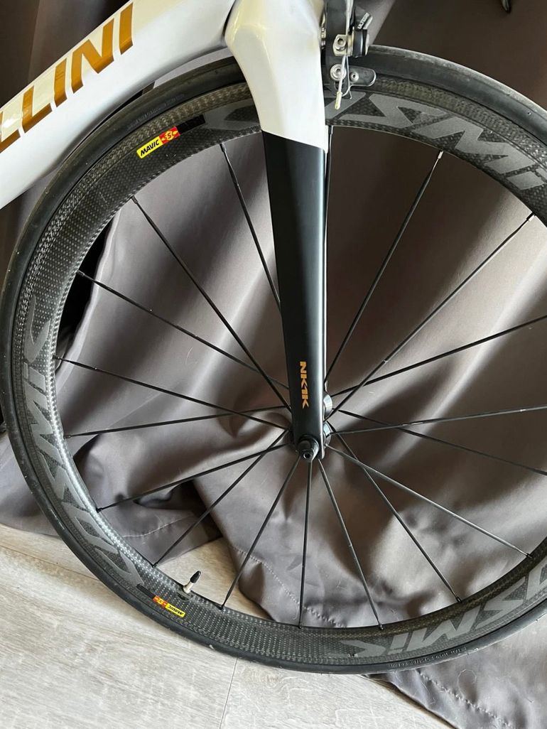 Used Cipollini Nk1k Shimano Ultegra Di2 2021 Road & Gravel, White — image 7 of 8