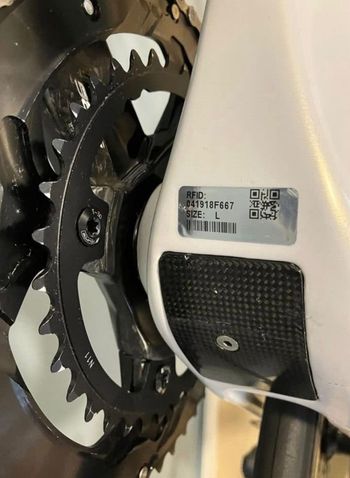 Used Cipollini Nk1k Shimano Ultegra Di2 2021 Road & Gravel, White — image 6 of 8