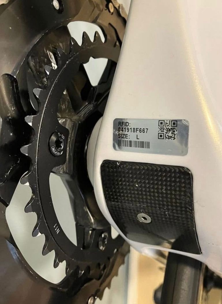 Used Cipollini Nk1k Shimano Ultegra Di2 2021 Road & Gravel, White — image 6 of 8