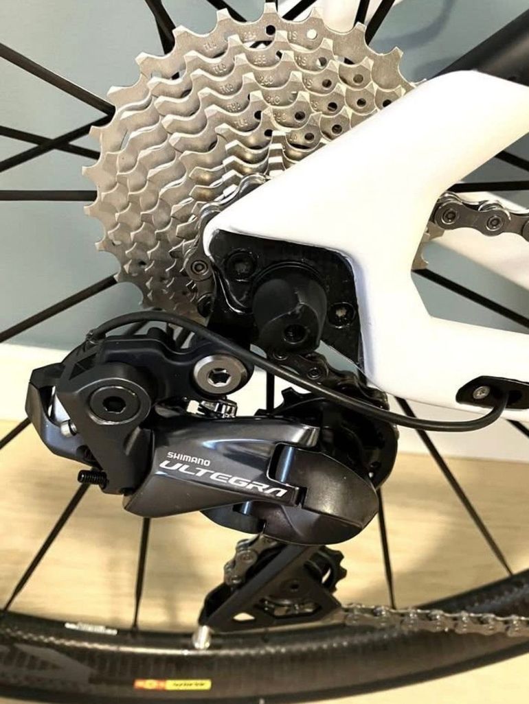 Used Cipollini Nk1k Shimano Ultegra Di2 2021 Road & Gravel, White — image 3 of 8