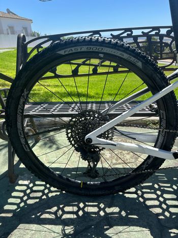 ROCKRIDER Mountainbike SRAM GX Eagle 2023 Mountainbike d'occasion — image 3 sur 11