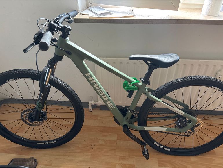 Gebrauchtes Haibike SEET 7 2021 2021 Mountainbike, Grün, 27.5 — Bild 2 von 3