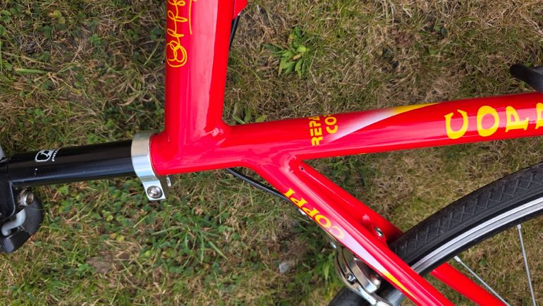 Käytetty Fausto Coppi Custom Campagnolo Veloce 2002 Road & Gravel — kuva 20 / 20