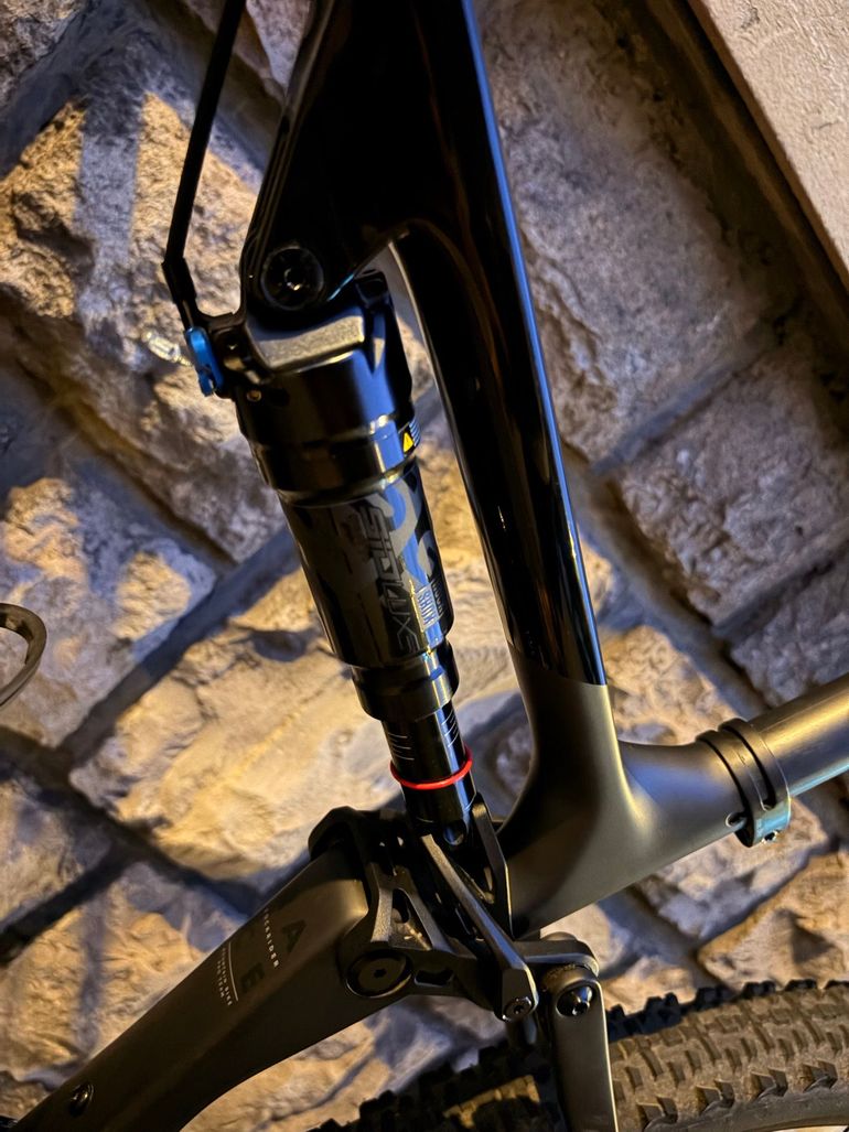 Gebrauchtes ROCKRIDER Custom SRAM GX Eagle AXS 2025 Mountainbike, Schwarz — Bild 17 von 18