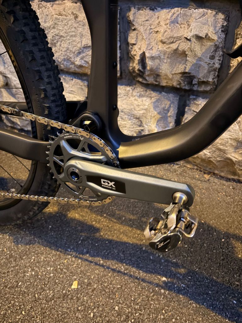Gebrauchtes ROCKRIDER Custom SRAM GX Eagle AXS 2025 Mountainbike, Schwarz — Bild 7 von 18