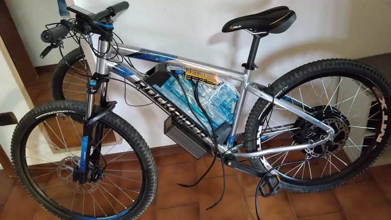 Gebrauchtes ROCKRIDER Custom Other 2017 Mountainbike, Hellgrau — Bild 3 von 8