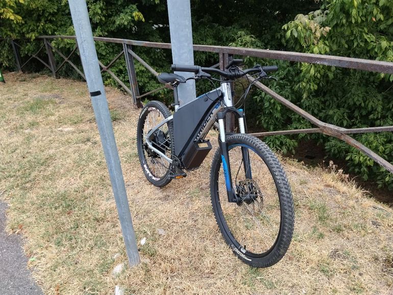 Gebrauchtes ROCKRIDER Custom Other 2017 Mountainbike, Hellgrau — Bild 2 von 8