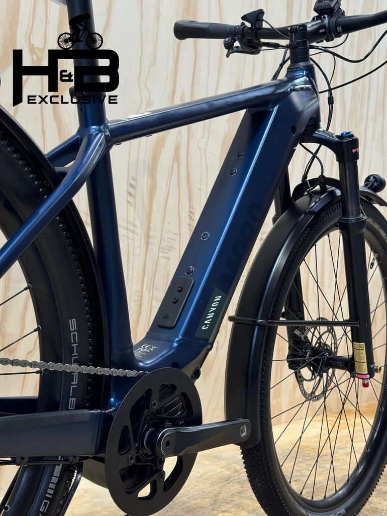 Gebrauchtes Canyon Pathlite:ON 6 Shimano XT 2022 Urban, Blau — Bild 14 von 16