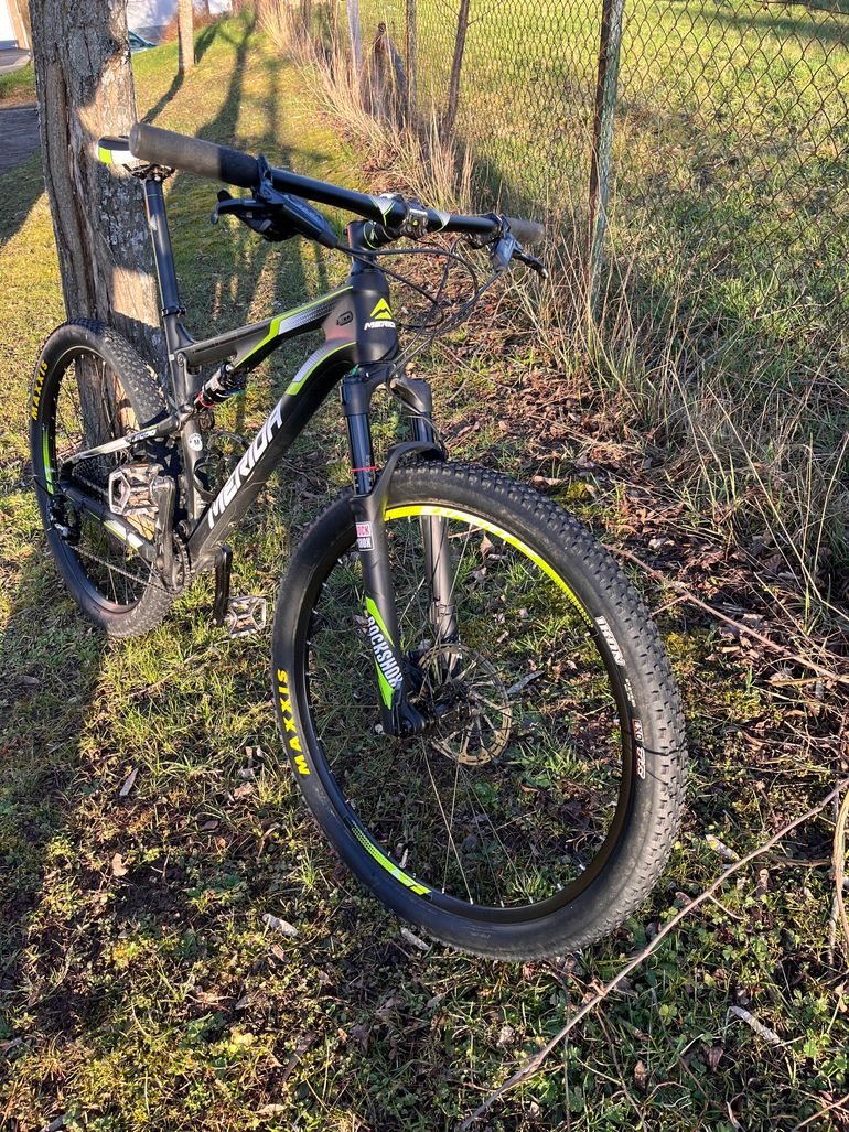 Merida NINETY-SIX 6000 2017 2017 Mountainbike usato, Nero — immagine 3 di 10
