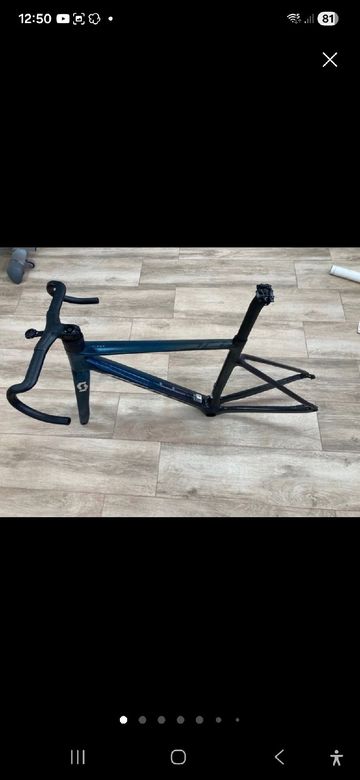 Used Scott Addict RC Pro 2024 Frameset 2024 Road & Gravel, Blue — image 2 of 6