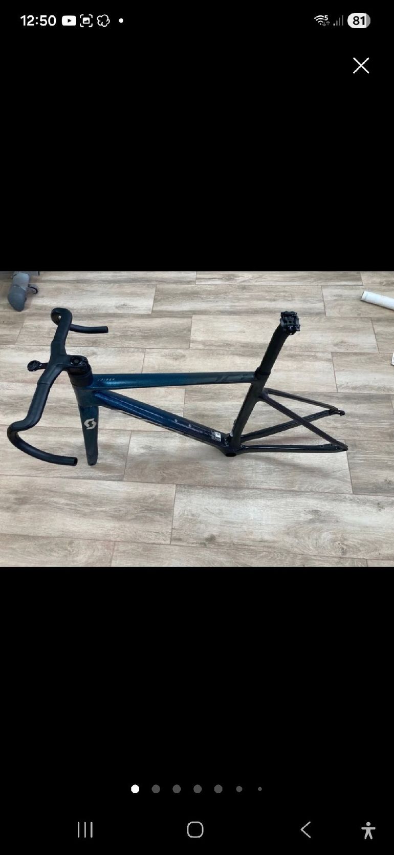 Used Scott Addict RC Pro 2024 Frameset 2024 Road & Gravel, Blue — image 2 of 6