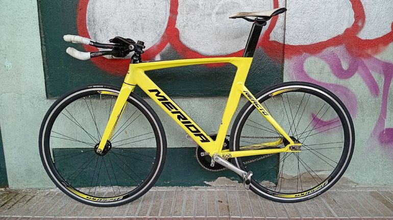 Used Merida REACTO TRACK 500 2019 2019 Road & Gravel, Green — image 2 of 10