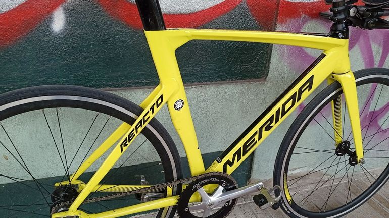 Used Merida REACTO TRACK 500 2019 2019 Road & Gravel, Green — image 8 of 10