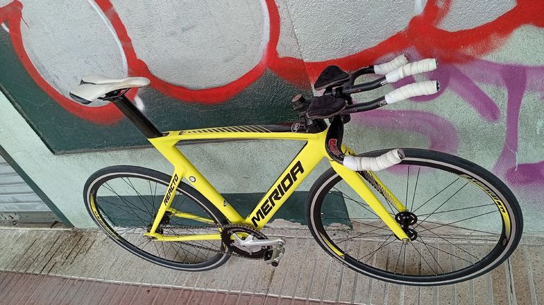 Used Merida REACTO TRACK 500 2019 2019 Road & Gravel, Green — image 7 of 10