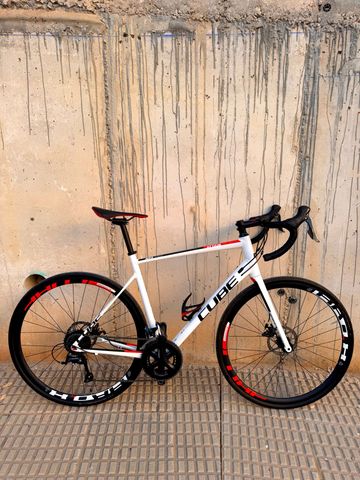 Used CUBE ATTAIN Pro Disc 2019 2019 Road & Gravel, White — image 23 of 23
