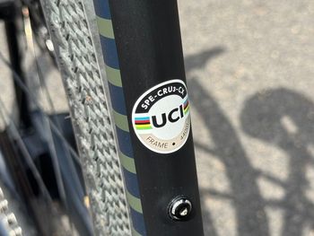 Specialized Crux Comp - SRAM Rival 2023 2023 Road & Gravel usato, Grigio chiaro — immagine 2 di 20