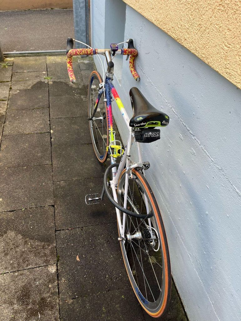 Used Somec Custom Shimano Dura Ace Di2 1980 Road & Gravel, White — image 2 of 7