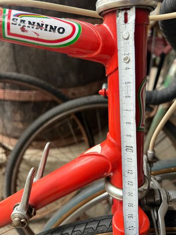 SANNINO Custom Other 1989 Road & Gravel usato, Rosso — immagine 11 di 13
