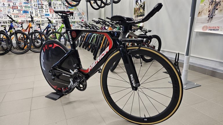 Gebrauchtes Merida Warm TT 2024 Road & Gravel, Schwarz — Bild 2 von 3