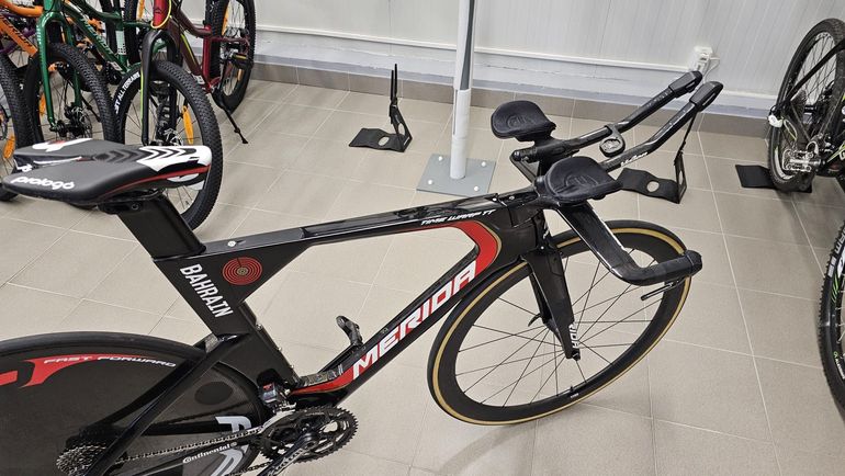 Gebrauchtes Merida Warm TT 2024 Road & Gravel, Schwarz — Bild 3 von 3