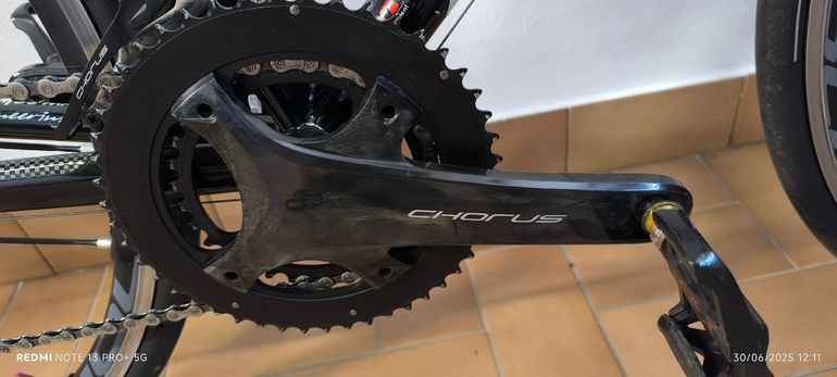 Used SCAPIN Custom Campagnolo Chorus 2003 Road & Gravel, Red — image 2 of 4