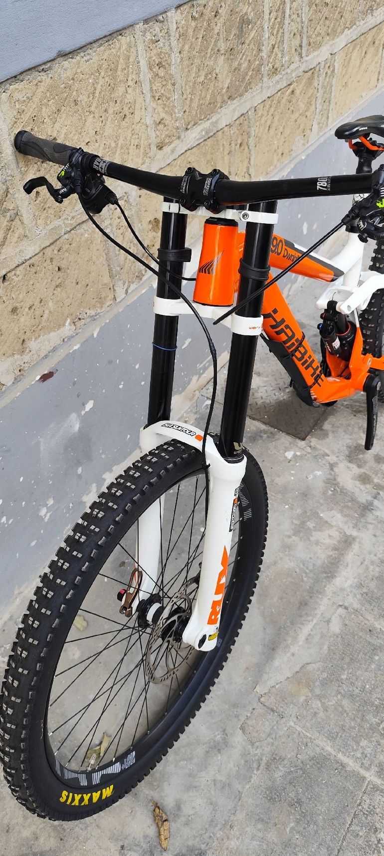 Käytetty Haibike Dwnhll Shimano Deore XT 2017 Mountainbike — kuva 2 / 7
