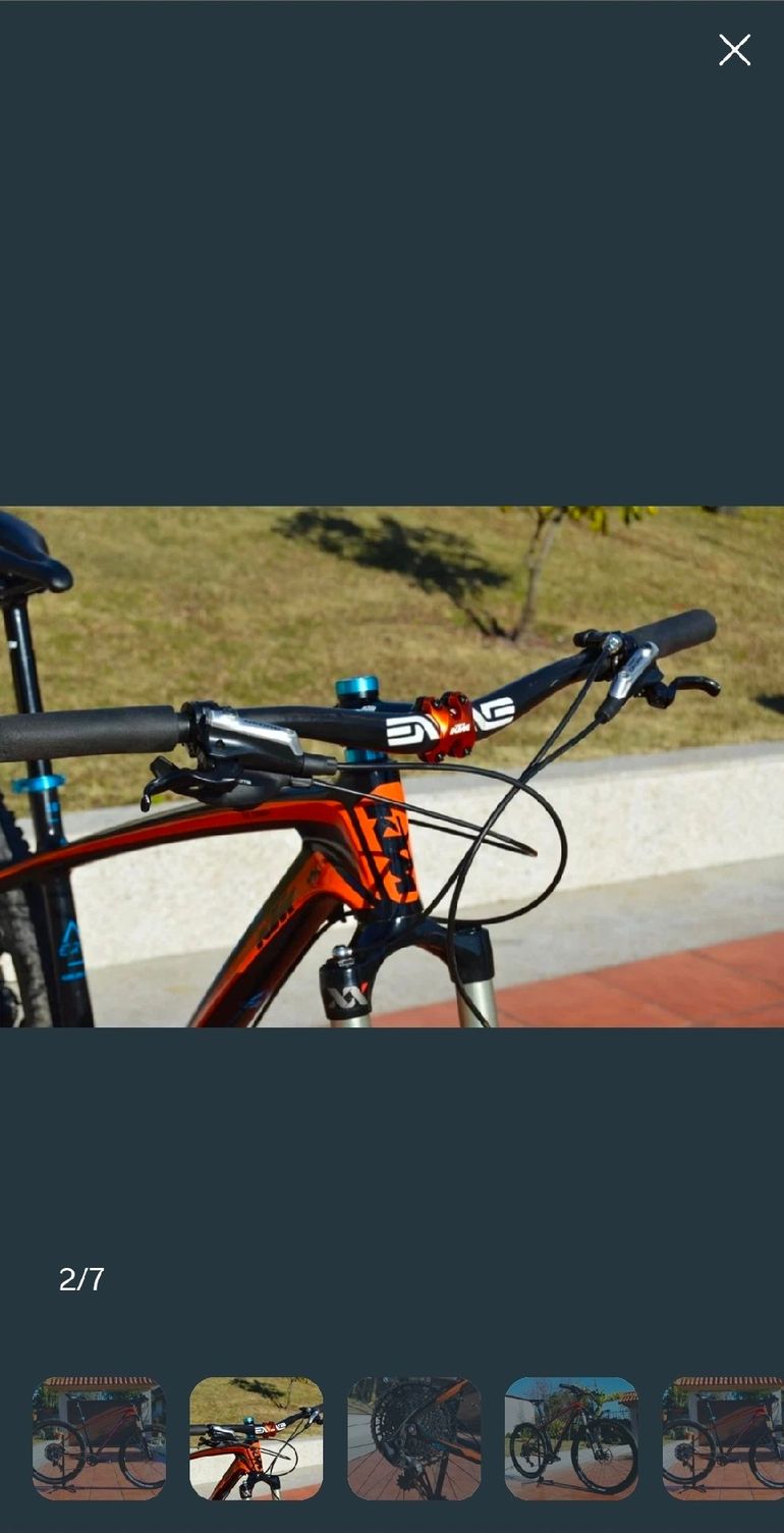 KTM AERA SRAM Apex 2022 Mountainbike usato, Nero — immagine 2 di 6